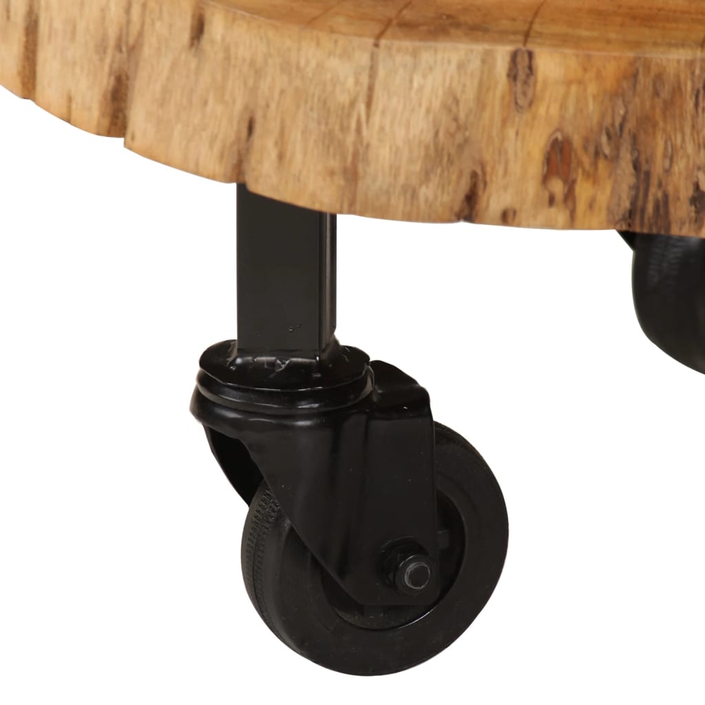 vidaXL Coffee Table Solid Wood Acacia 23.6"x21.7"x9.8"-3