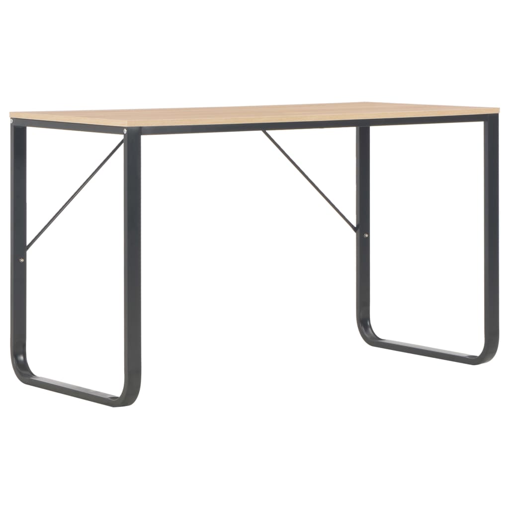 vidaXL Computer Desk Black 47.2"x23.6"x28.7"-2