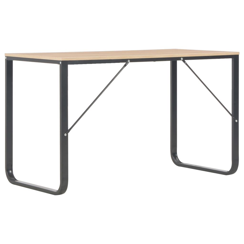 vidaXL Computer Desk Black 47.2"x23.6"x28.7"-1