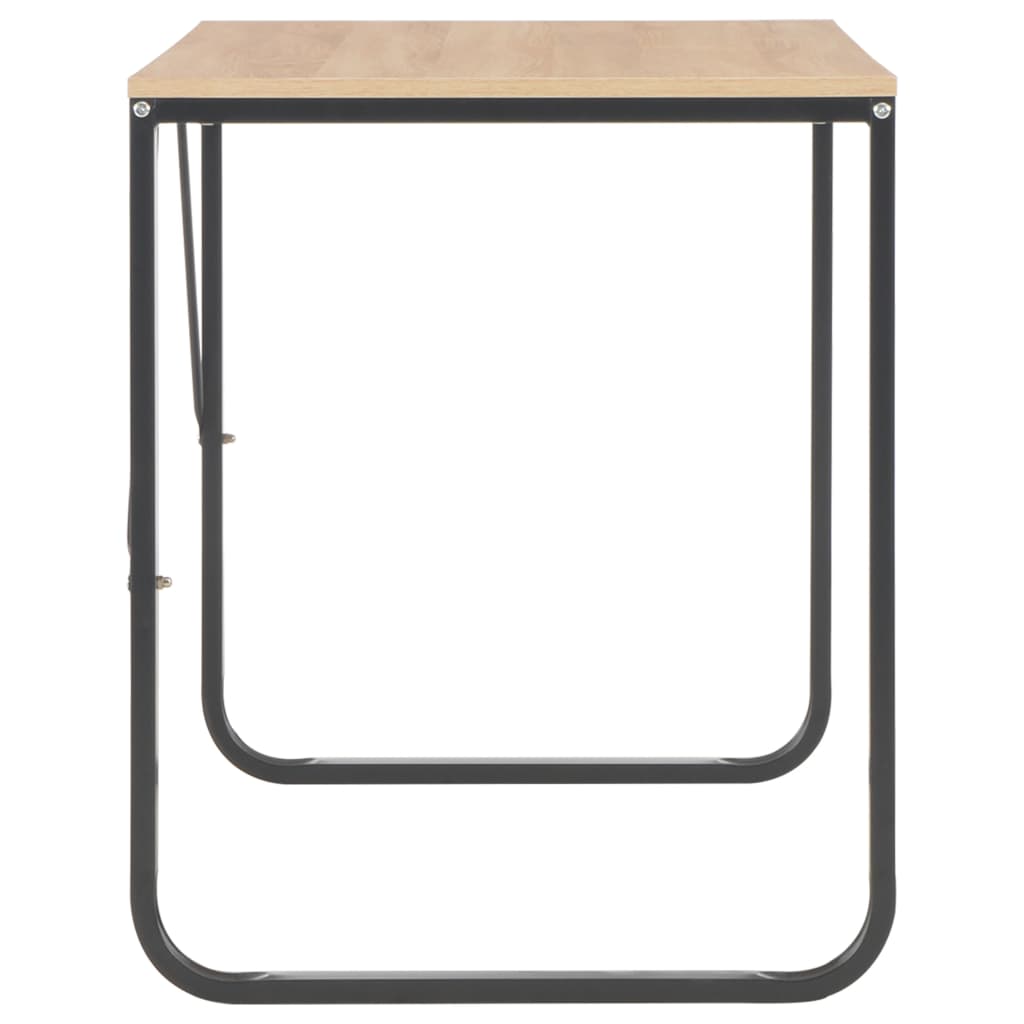 vidaXL Computer Desk Black 47.2"x23.6"x28.7"-4