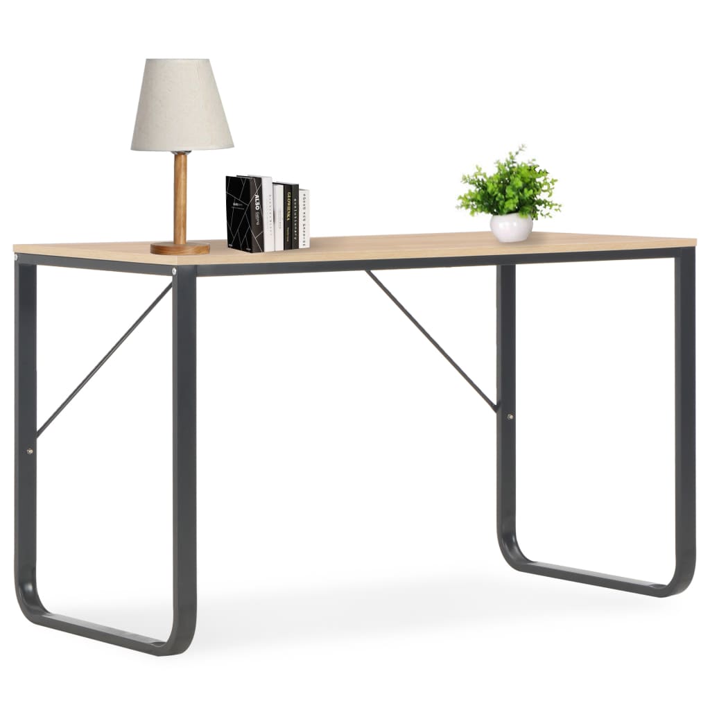 vidaXL Computer Desk Black 47.2"x23.6"x28.7"-8