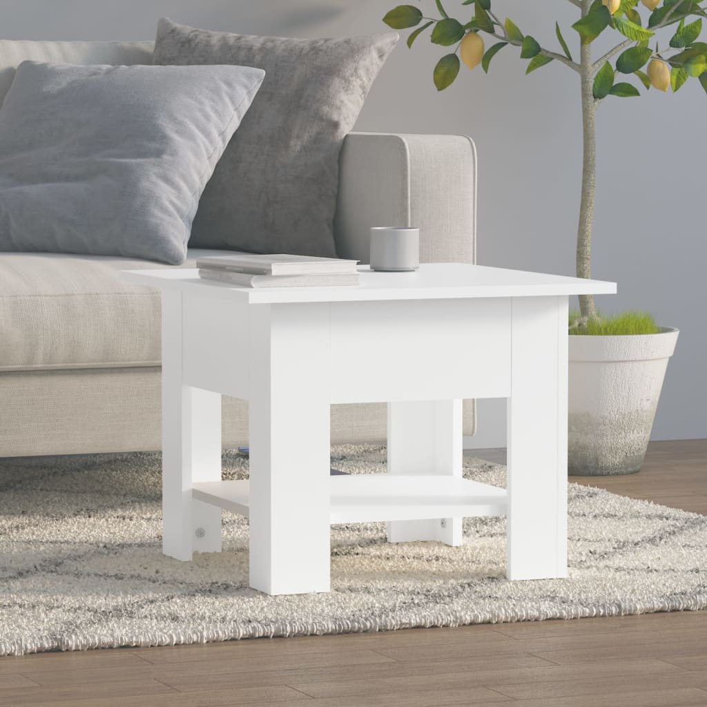 vidaXL Coffee Table Accent End Side Sofa Table for Living Room Engineered Wood-11