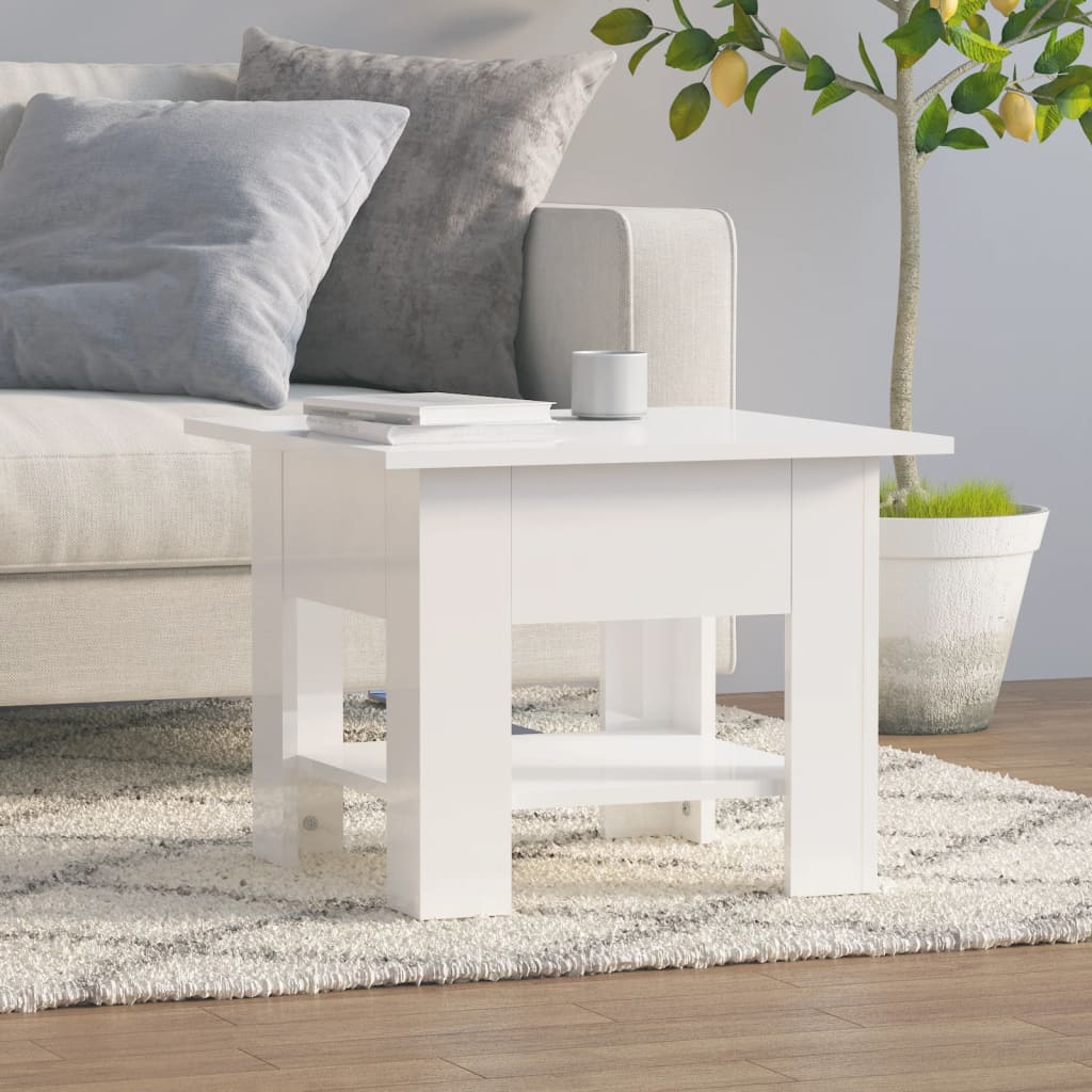 vidaXL Coffee Table Accent End Side Sofa Table for Living Room Engineered Wood-9