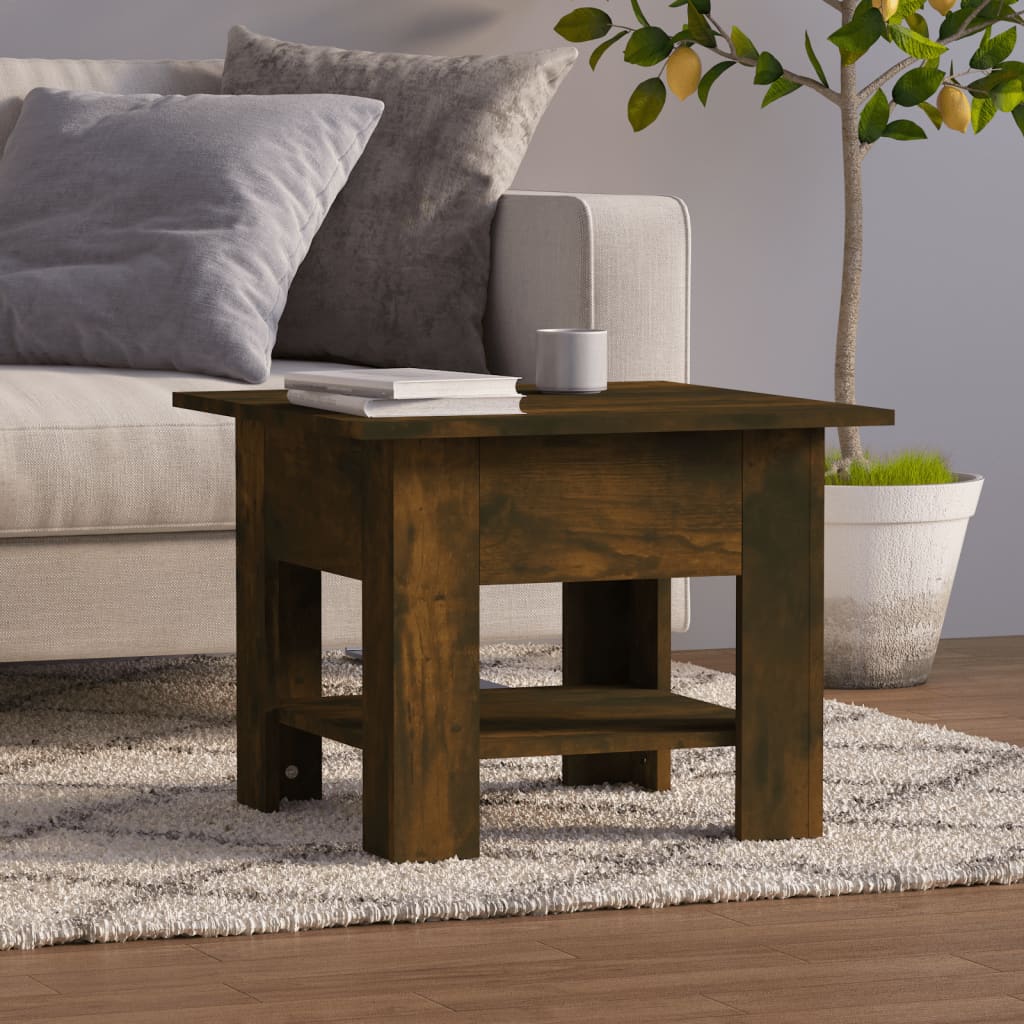 vidaXL Coffee Table Accent End Side Sofa Table for Living Room Engineered Wood-10