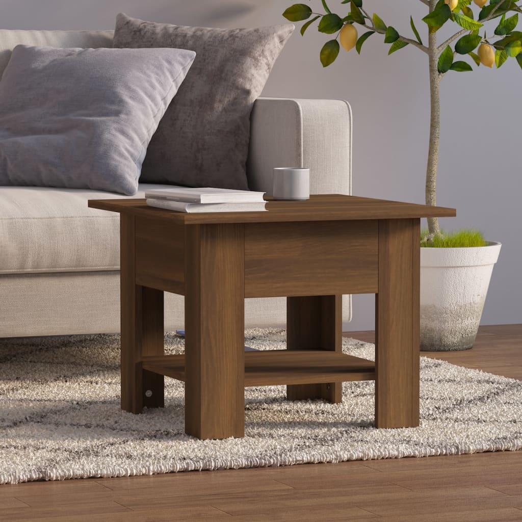 vidaXL Coffee Table Accent End Side Sofa Table for Living Room Engineered Wood-6