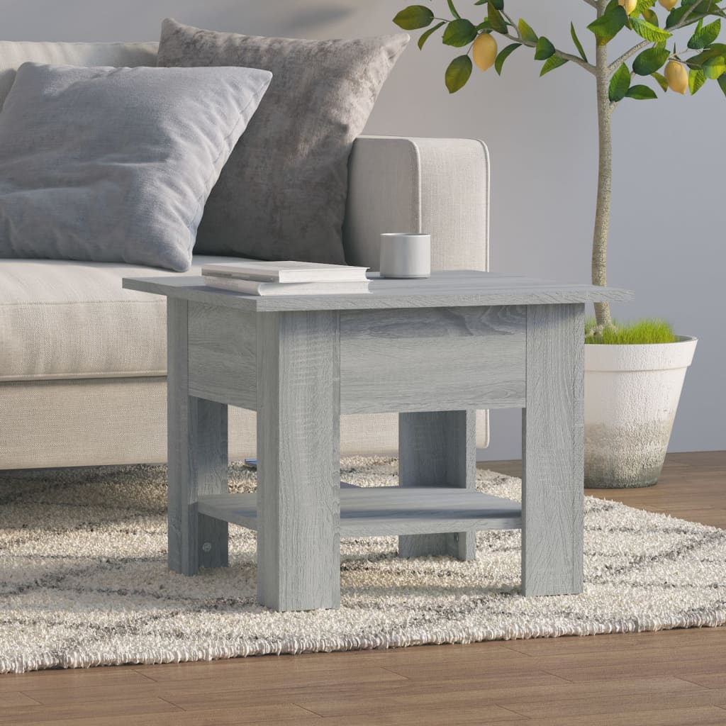 vidaXL Coffee Table Accent End Side Sofa Table for Living Room Engineered Wood-8